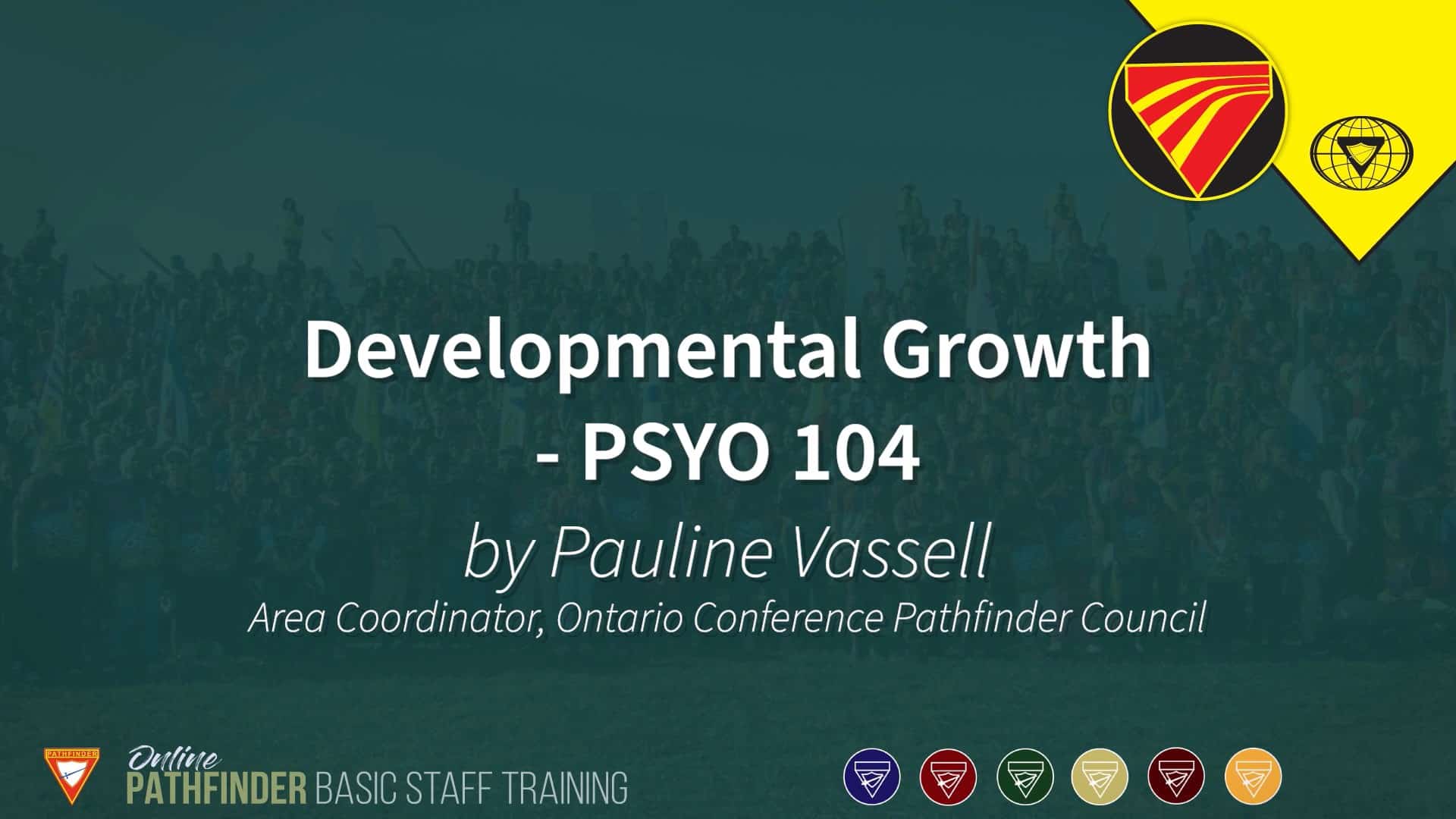 Developmental Growth PSYO 104