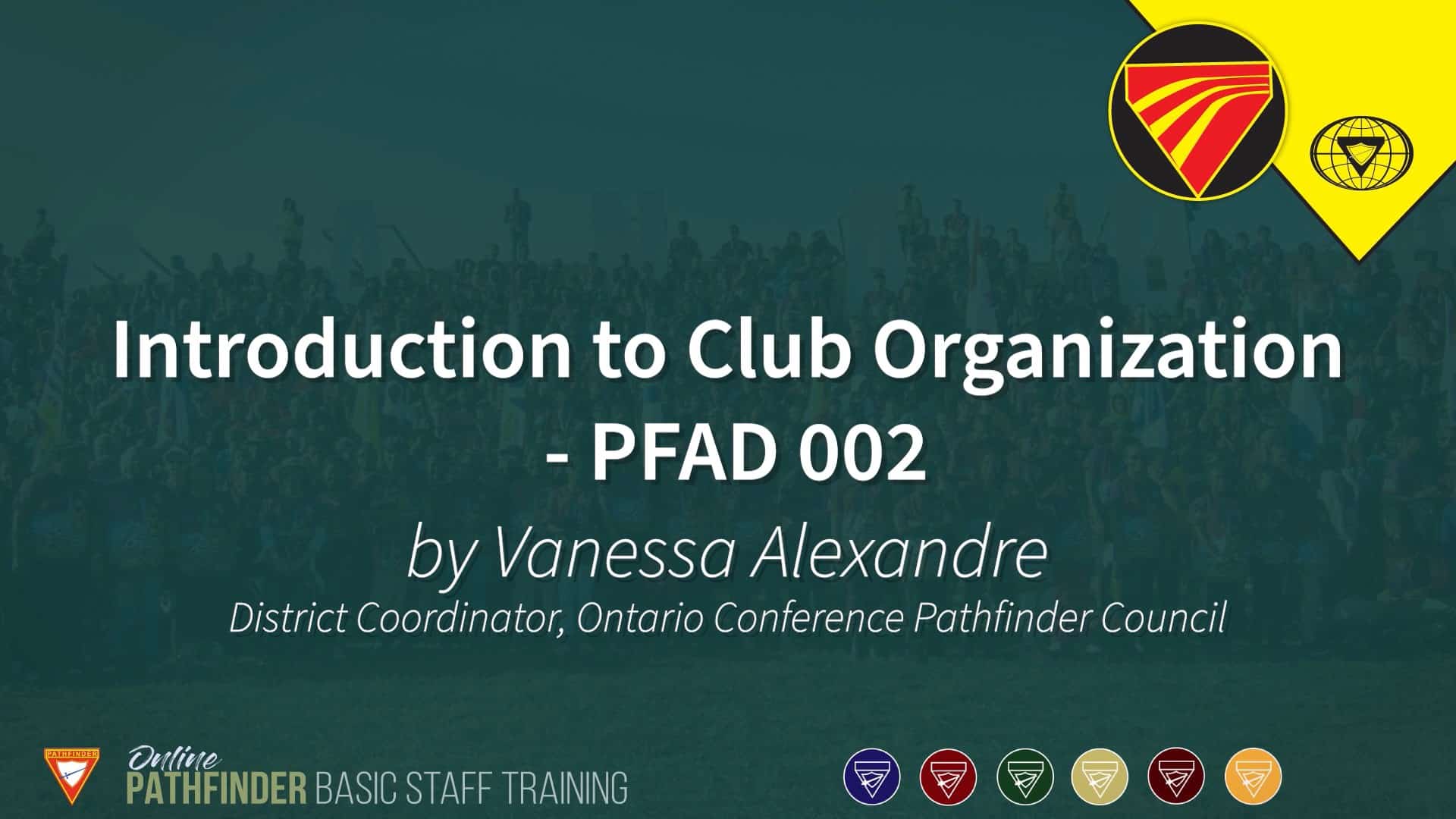Intro to Club Organization PFAD 002